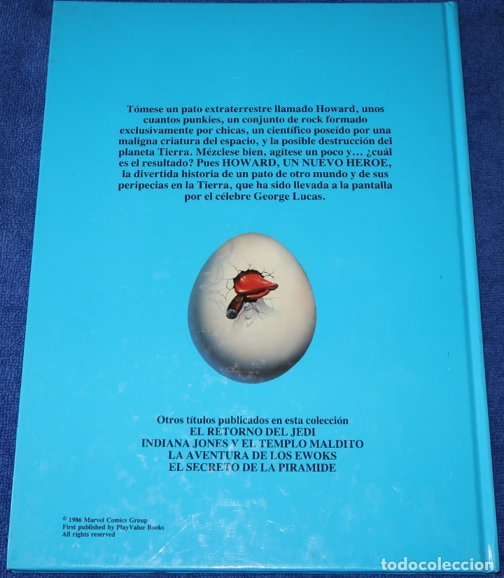 Libros antiguos: Howard un nuevo h&eacute;roe - Marvel - Hymsa (1986) &iexcl;Impecable! - Foto 6