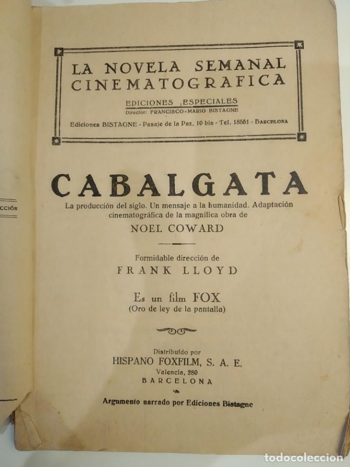 Libros antiguos: Ediciones Bistagne. Cabalgata. - Foto 1