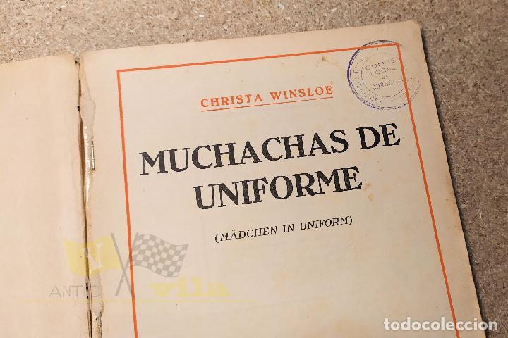 Libros antiguos: Muchachas de uniforme - Christa Wisloe - Foto 6