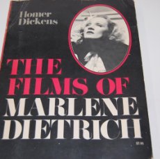 Libros antiguos: THE FILMS OF MARLENE DIETRICH - HOMER DICKENS - 1980 - INGLES