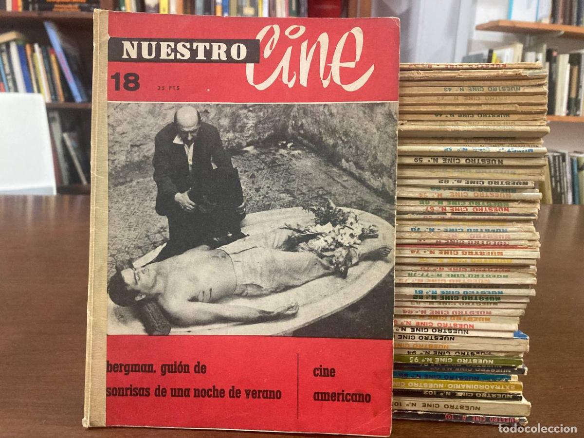 Libros antiguos: Colecci&oacute;n Nuestro Cine. 52 ejemplares - Foto 1