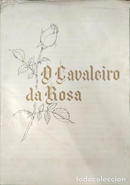 Libros antiguos: STRAUSS. (Richard) - O CAVALEIRO DA ROSA - Foto 1