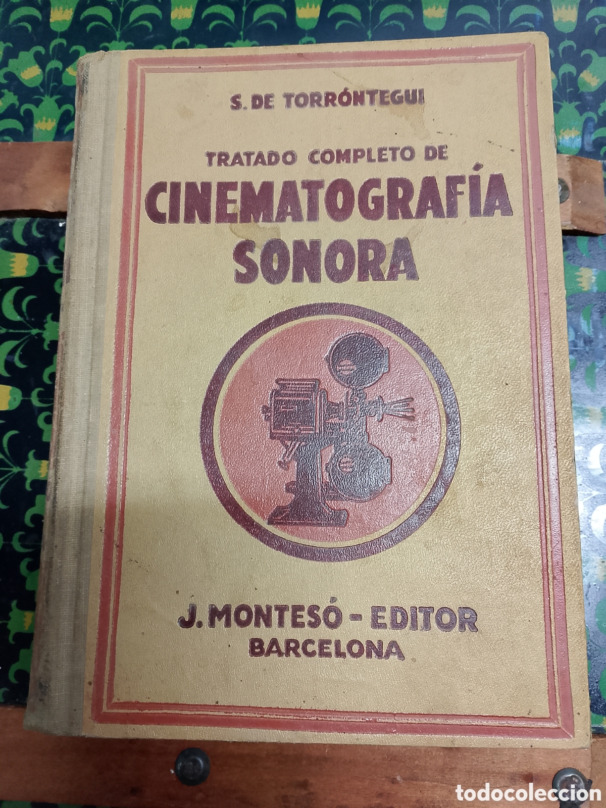 Libros antiguos: Cinematograf&iacute;a Sonora. S de Torrontegui - Foto 1