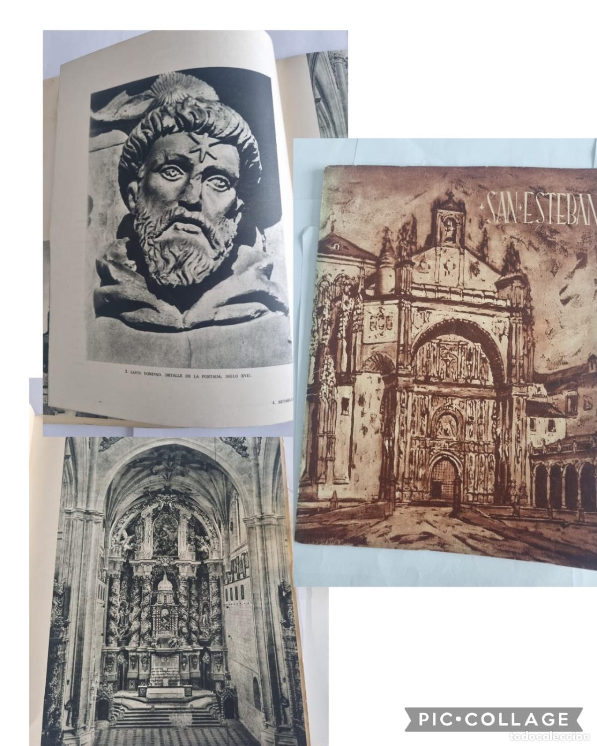 Libros antiguos: SAN ESTEBAN ARTISTICO - SALAMANCA - CON ENTRADAS Y POSTALES V3
