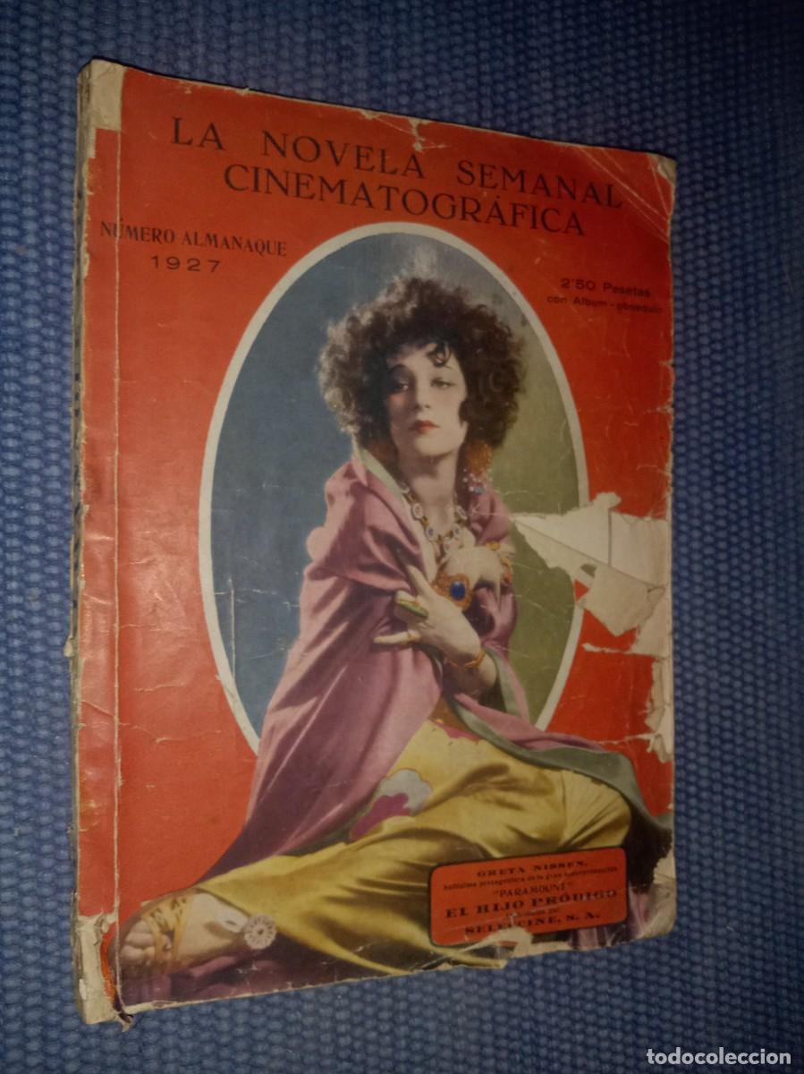 Libros antiguos: La novela semana cinematogr&aacute;fica. N&uacute;mero almanaque 1927
