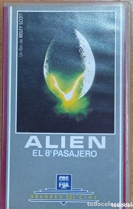 Livros antigos: Video Vhs: Alien, el 8&ordm; pasajero - Sin Especificar - CBS FOX - Grandes del cine