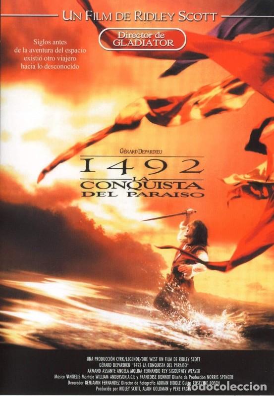 Libros antiguos: Cine Dvd. 1492. La conquista del paraiso - Ridley Scott - Sin Especificar