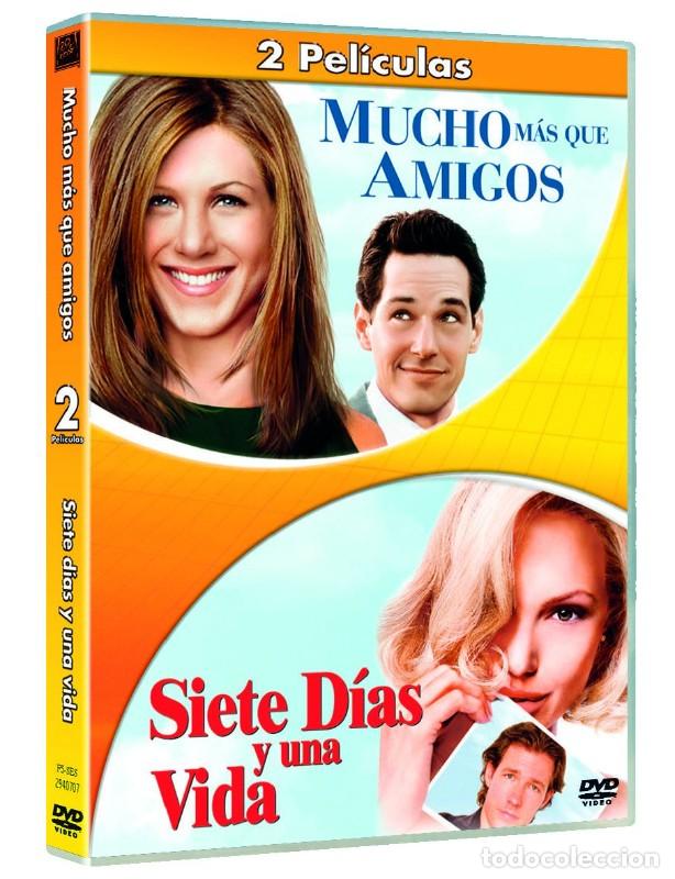 Libros antiguos: Cine Dvd. Mucho M&aacute;s Que Amigos + Siete D&iacute;as Y Una Vida