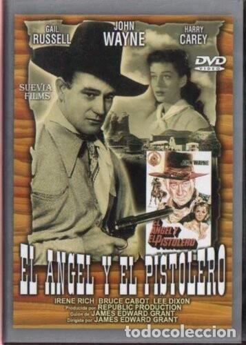 Libros antiguos: Cine. Dvd. El &aacute;ngel y el pistolero - James Edward Grant