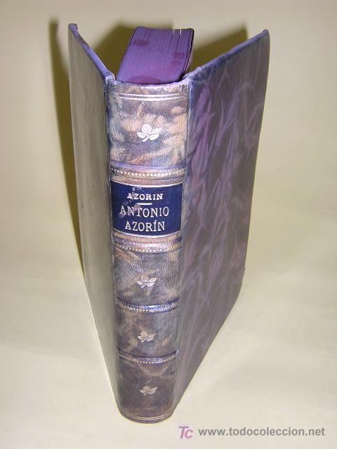 Libros antiguos: 1920 - AZORIN - ANTONIO AZORIN - Foto 3