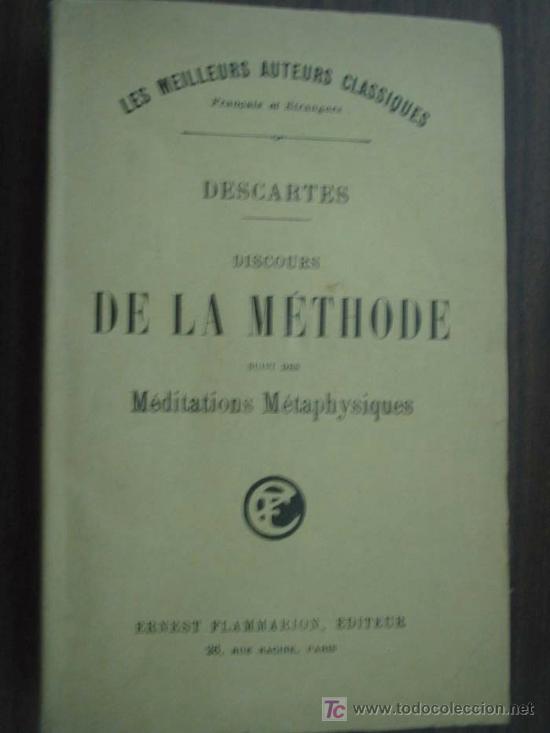 Libros antiguos: DISCOURS DE LA M&Eacute;THODE. DESCARTES, Ren&eacute;. Ernest Flammarion - Foto 1