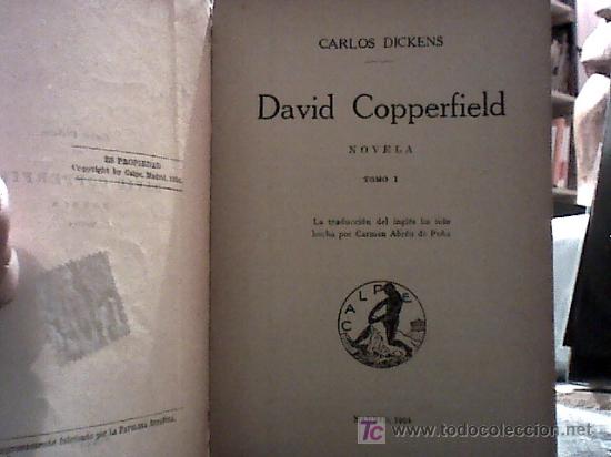 Libros antiguos: david copperfield (carlos dickens, 1924) - Foto 2