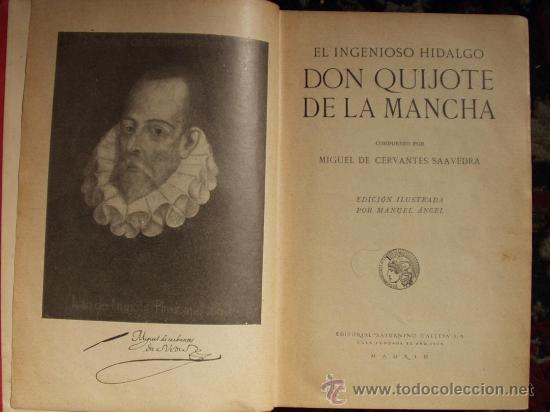 Libros antiguos: DON QUIJOTE DE LA MANCHA- BIBLIOTECA PERLA - Foto 3