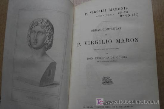 Libros antiguos: P.Virgilii Maronis opera omnia.  Virgilio Mar&oacute;n (Publio) - Foto 1