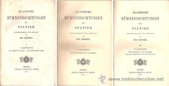 Libros antiguos: CALDER&Oacute;N DE LA BARCA &ndash; 3 vol &ndash; A&ntilde;o 1881 - Foto 2