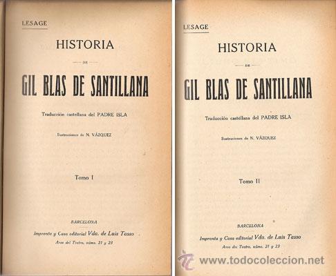 Libros antiguos: HISTORIA DE GIL BLAS DE SANTILLANA &ndash; ca 1900 - Foto 2