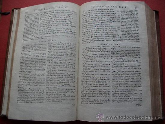 Libros antiguos: 1794 D. Junii Juvenalis et A. Persii Flacci Satyrae. - Foto 5