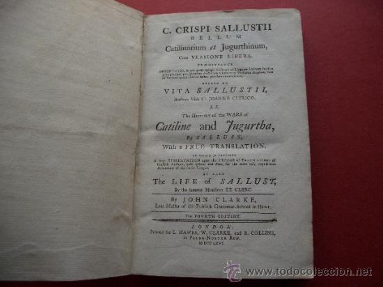 Libros antiguos: 1794 D. Junii Juvenalis et A. Persii Flacci Satyrae. - Foto 6
