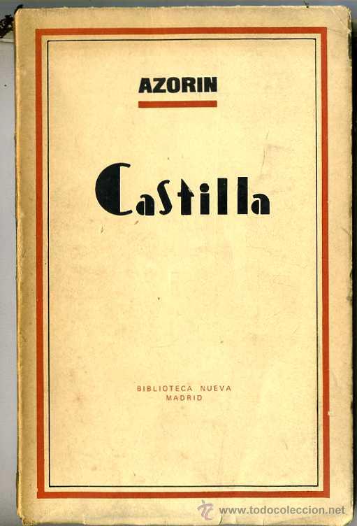 Libros antiguos: AZORIN : CASTILLA (1976) REEDICI&Oacute;N - Foto 1