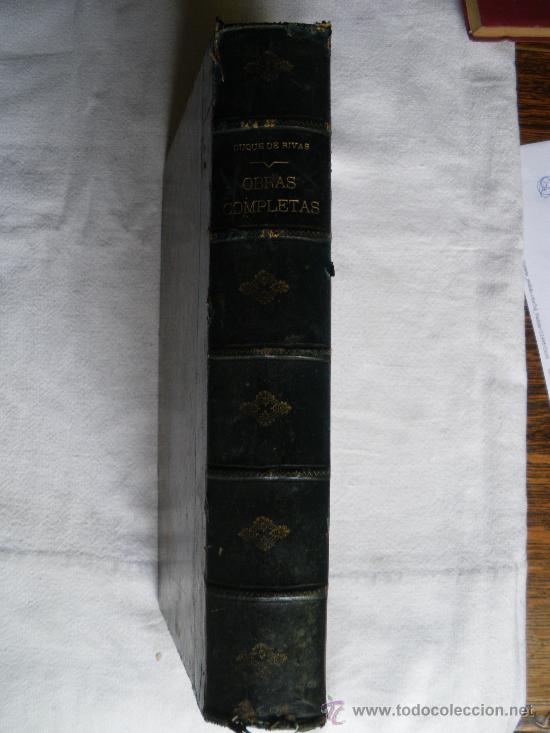 Libros antiguos: OBRAS COMPLETAS DEL DUQUE DE RIVAS. 1884. GRAN FORMATO. - Foto 1