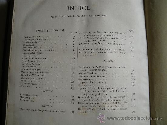 Libros antiguos: OBRAS COMPLETAS DEL DUQUE DE RIVAS. 1884. GRAN FORMATO. - Foto 9