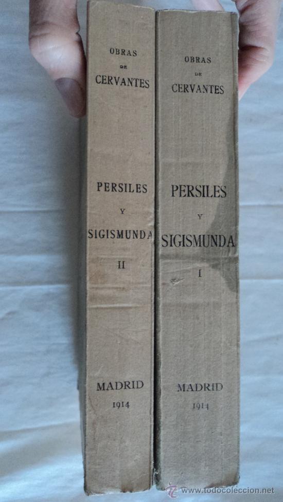 Libros antiguos: Persiles y Segismunda. Cervantes de Saavedra - Foto 1