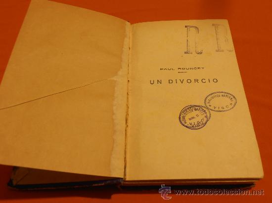 Libros antiguos: UN DIVORCIO, PAUL BOURGET, 1932 - Foto 2