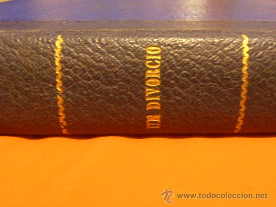 Libros antiguos: UN DIVORCIO, PAUL BOURGET, 1932 - Foto 6