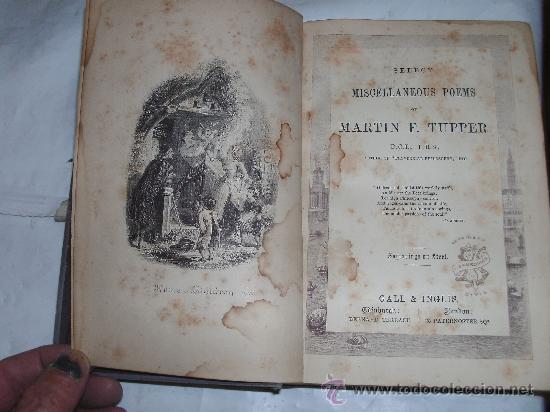 Libros antiguos: TUPPER MARTIN F. POEMS - Foto 2
