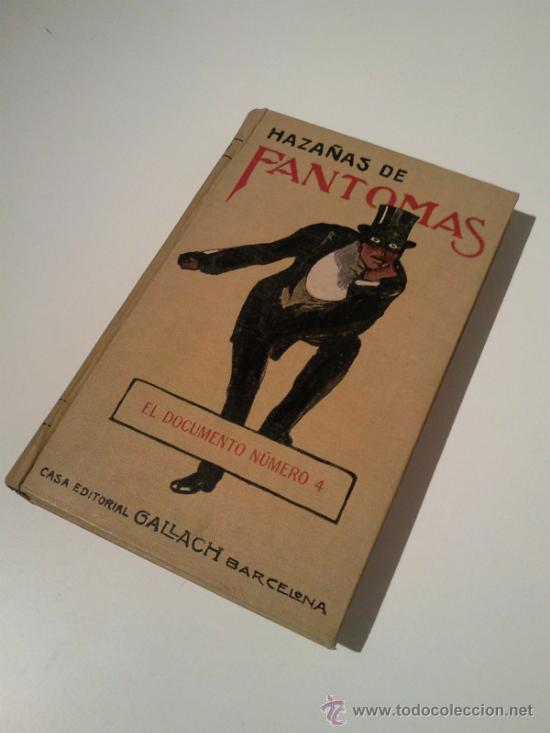 Libros antiguos: HAZA&Ntilde;AS DE FANTOMAS 7 LIBROS - Foto 1