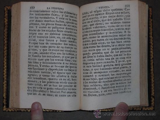 Libros antiguos: La Perfecta Casada. 1819. Fray Luis de Le&oacute;n. - Foto 4