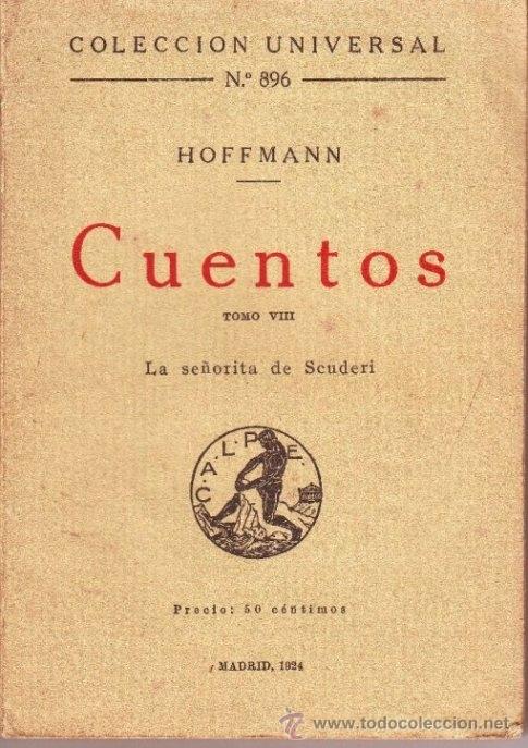 Libros antiguos: La se&ntilde;orita de Scuderi - Foto 1