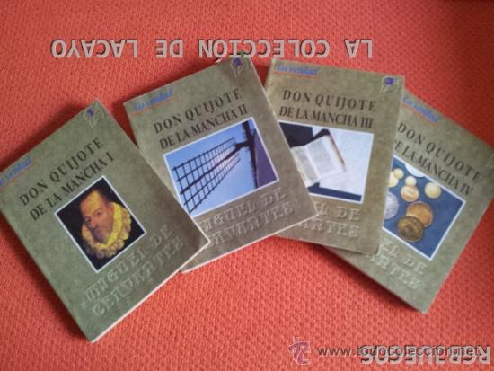 Libros antiguos: DON QUIJOTE DE LA MANCHA EN 4 TOMOS - LA VERDAD - Foto 1