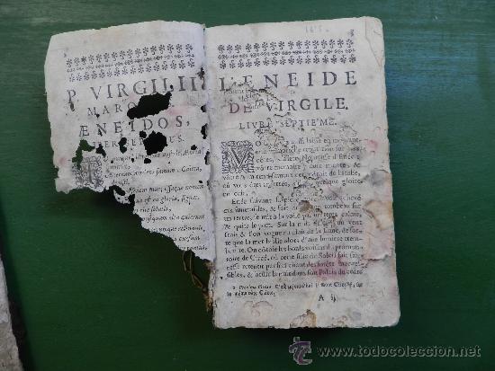 Libros antiguos: L&acute;ENEIDE DE VIRGILE TOMOIII - Foto 1