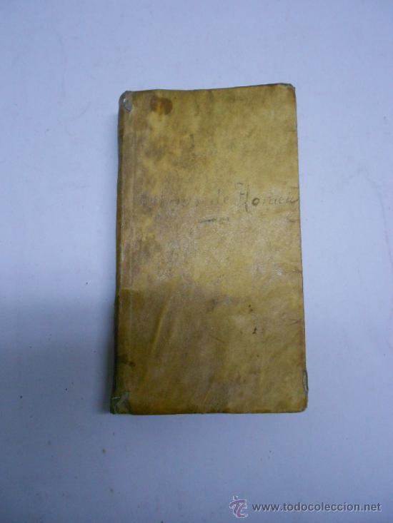 Libros antiguos: LIBRO EN PERGAMINO HORACIO OPERA HACIA 1750, 2 HOJAS , 234 PP. 8X14 CMS - Foto 2