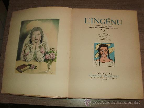 Libros antiguos: VOLTAIRE - LINGENU - - Foto 1