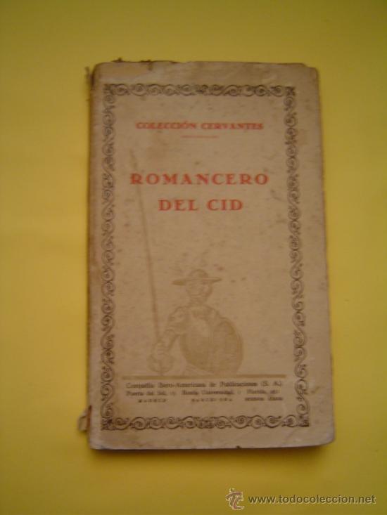 Libros antiguos: Romancero del Cid - - Foto 1