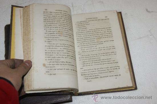 Libros antiguos: 2 tomos. Los pecados capitales. 1865. - Foto 8