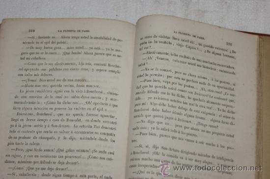 Libros antiguos: Libro La florista de Paris. 1865 - Foto 8