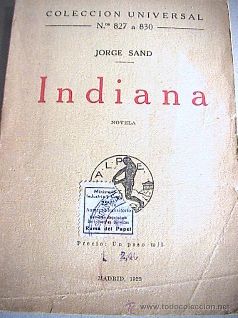 Libros antiguos: indiana . Jorge Sand - Foto 1