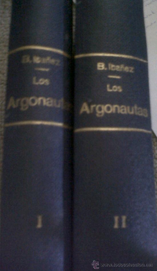Libros antiguos: Los argonautas (dos Tomos) 1914 - Foto 1