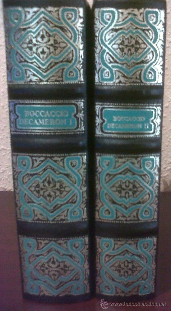 Libros antiguos: El Decamer&oacute;n ( 2 tomos ) Boccaccio - Foto 1