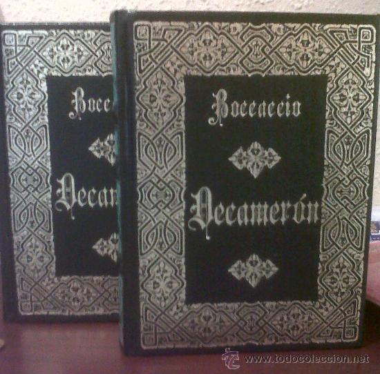 Libros antiguos: El Decamer&oacute;n ( 2 tomos ) Boccaccio - Foto 2