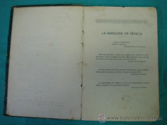 Libros antiguos: Palabras de Seneca 1925 Cordoba - Foto 5