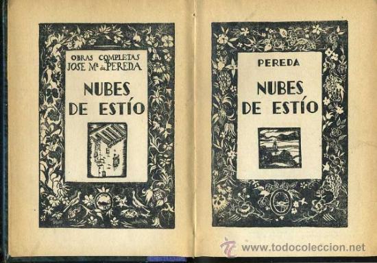 Libros antiguos: PEREDA : NUBES DE EST&Iacute;O (AGUILAR) - Foto 2