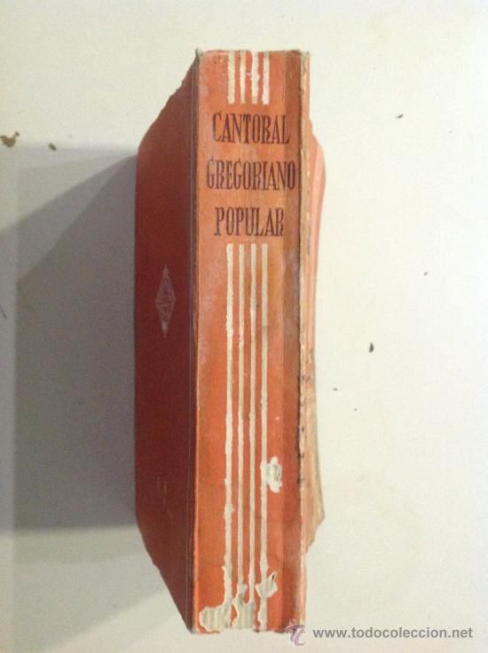 Libros antiguos: CANTORAL GREGORIANO POPULAR 1961 - Foto 5