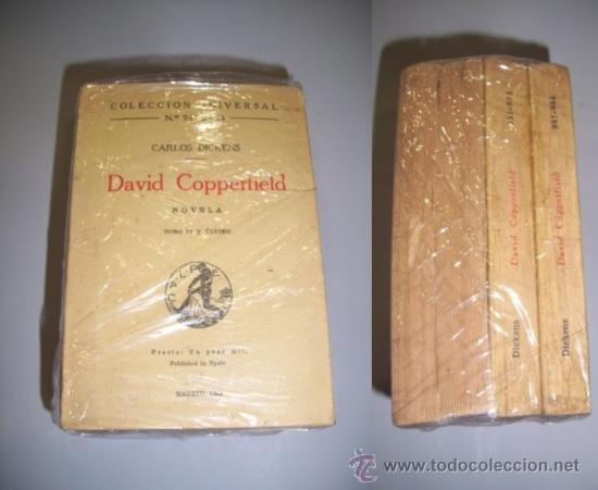 Libros antiguos: DICKENS, Carlos. David Copperfield : novela - Foto 1
