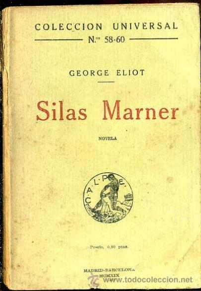 Libros antiguos: GEORGE ELIOT : SILAS MARNER (CALPE, 1919) - Foto 1