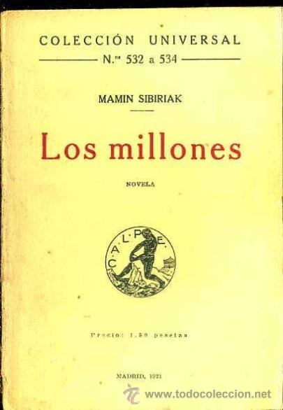 Libros antiguos: MAMIN SIBIRIAK : LOS MILLONES (CALPE, 1920) - Foto 1