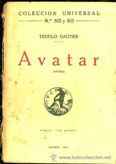 Libros antiguos: TE&Oacute;FILO GAUTIER : AVATAR (CALPE, 1920) - Foto 1